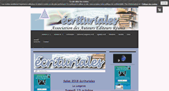Desktop Screenshot of ecrituriales.com